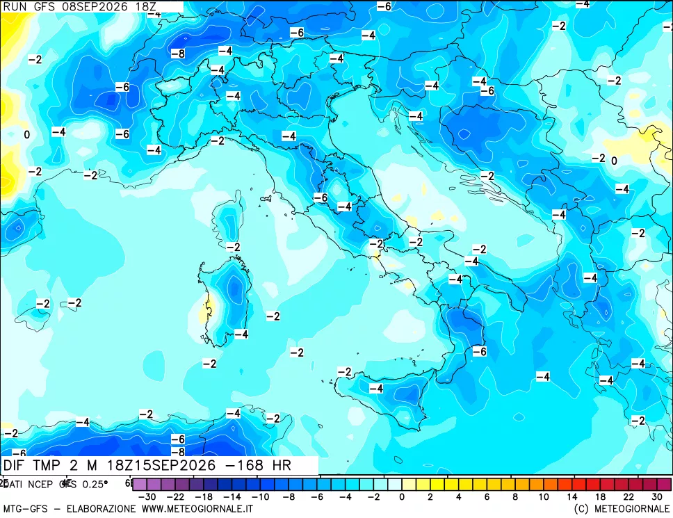 mappa Dif. Temp - Init