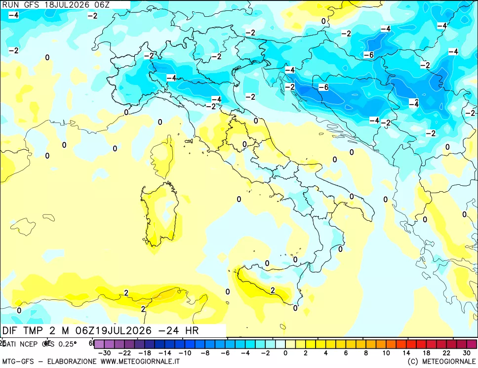 mappa Dif. Temp - Init