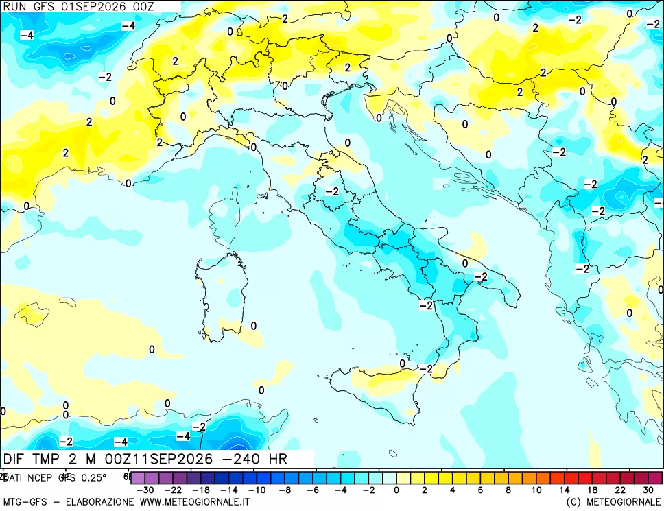 mappa Dif. Temp - Init