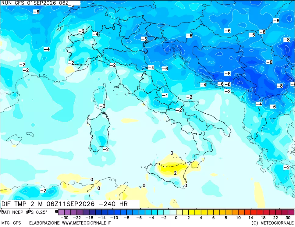 mappa Dif. Temp - Init