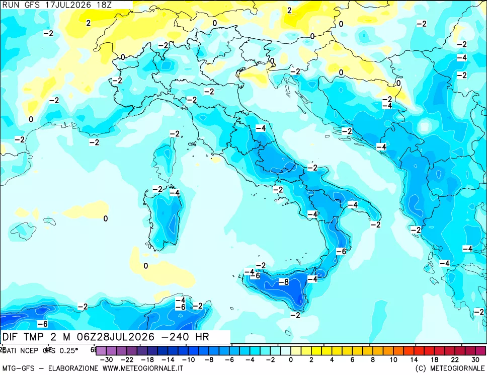 mappa Dif. Temp - Init