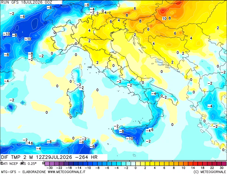 mappa Dif. Temp - Init
