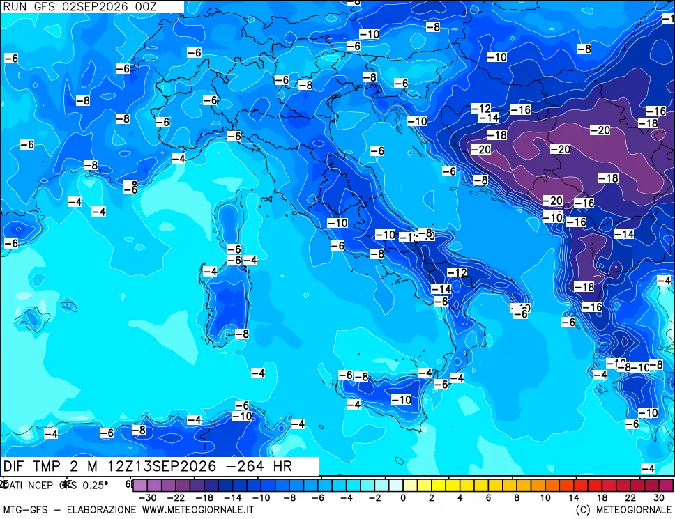 mappa Dif. Temp - Init