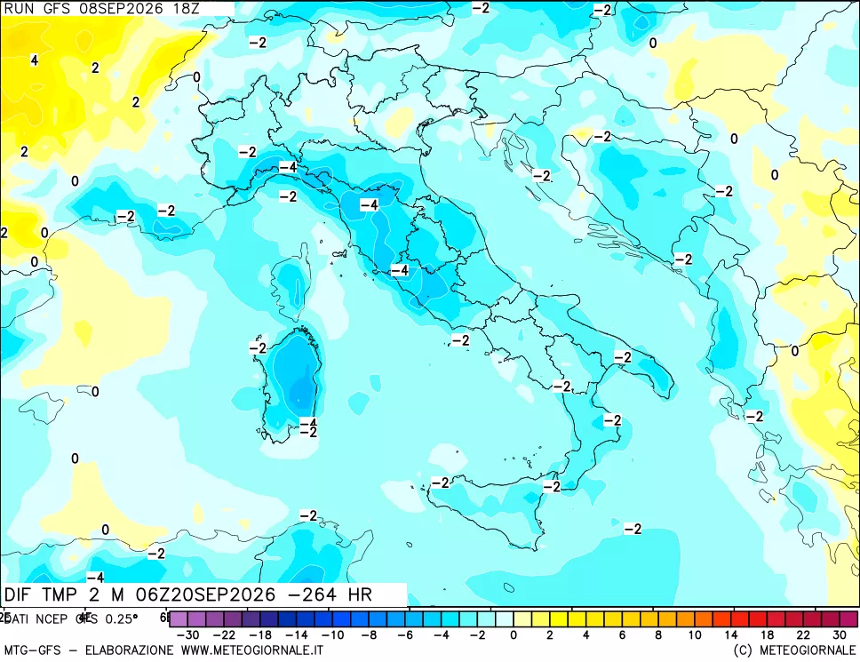 mappa Dif. Temp - Init