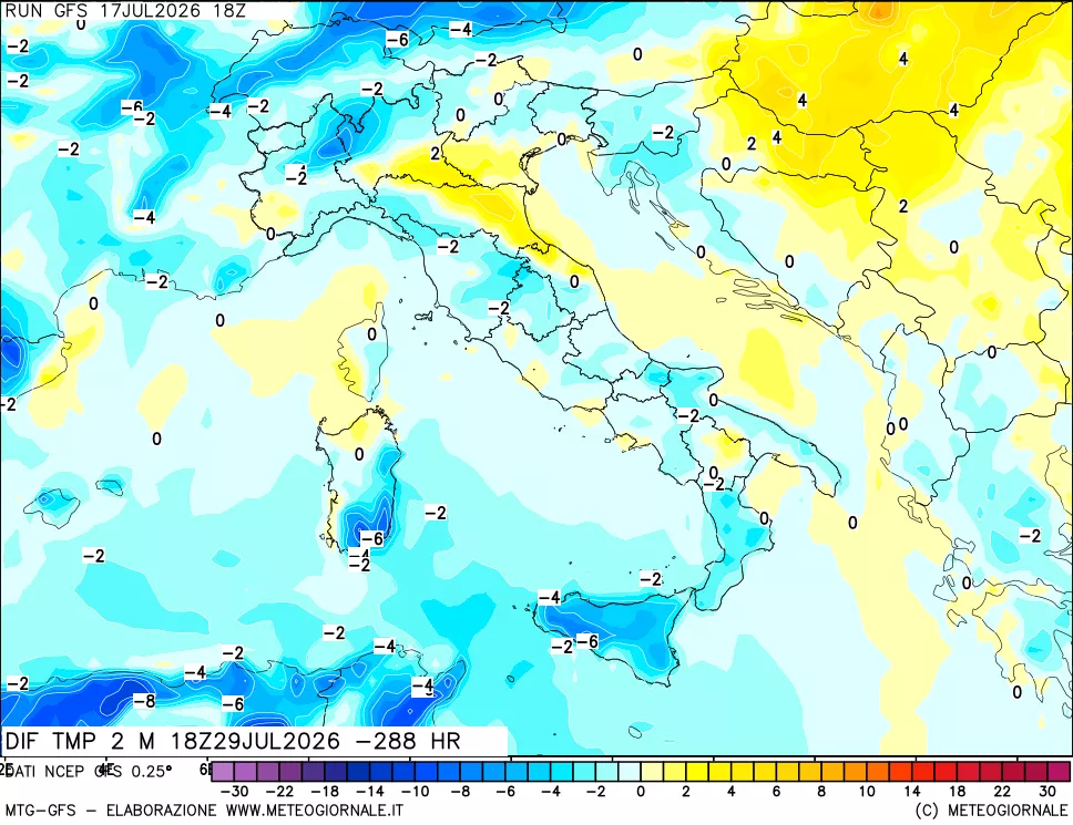 mappa Dif. Temp - Init