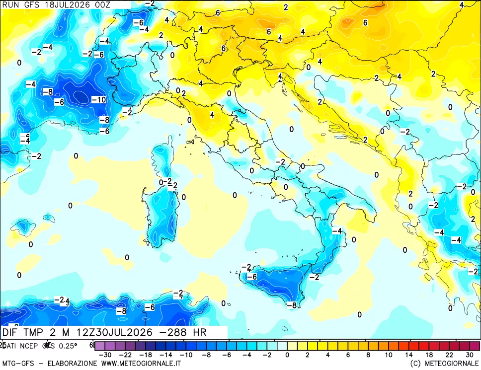 mappa Dif. Temp - Init