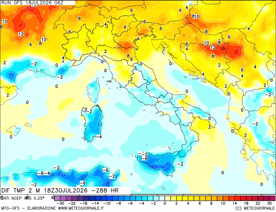 mappa Dif. Temp - Init