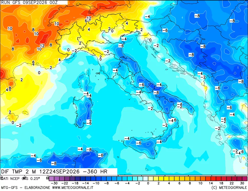 mappa Dif. Temp - Init
