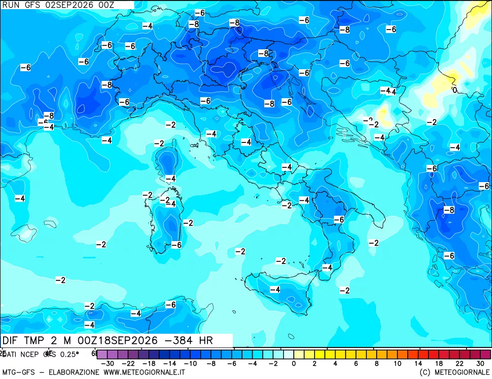 mappa Dif. Temp - Init