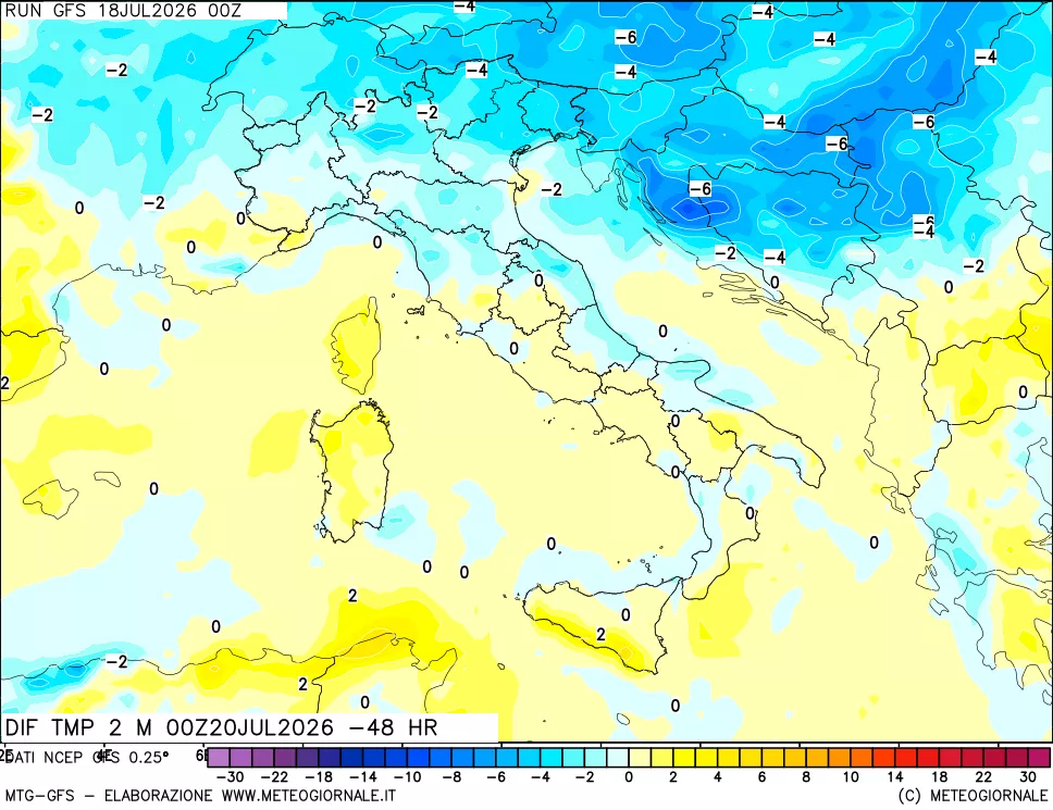 mappa Dif. Temp - Init