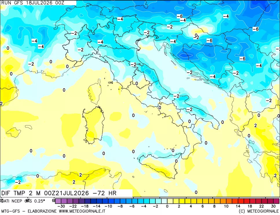 mappa Dif. Temp - Init