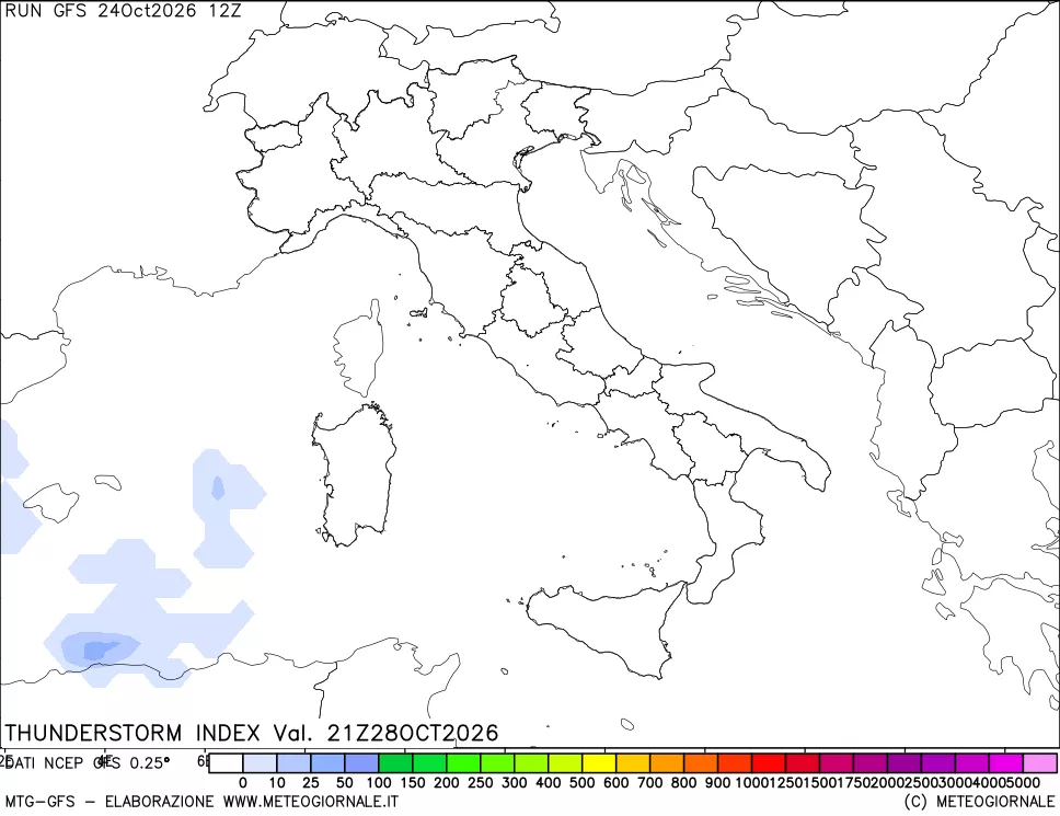 mappa Indice Temporali (TSI)