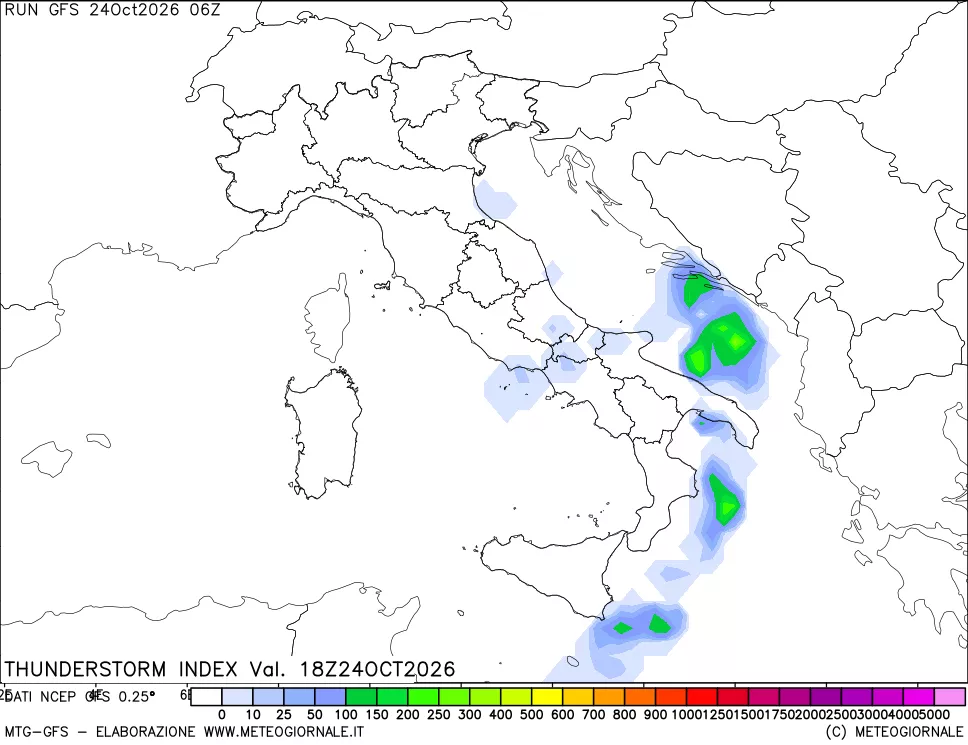 mappa Indice Temporali (TSI)