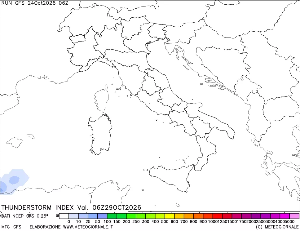 mappa Indice Temporali (TSI)
