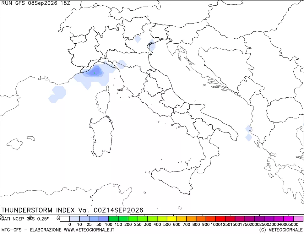 mappa Indice Temporali (TSI)