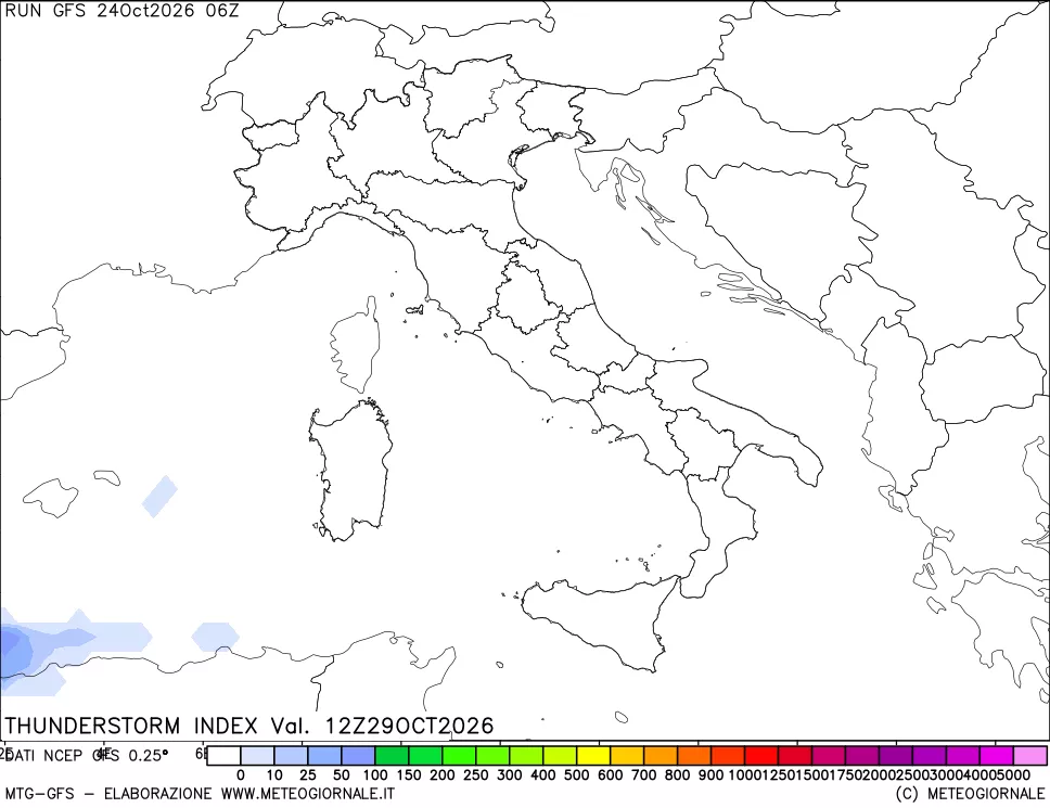 mappa Indice Temporali (TSI)