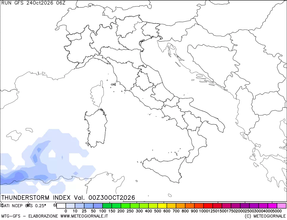 mappa Indice Temporali (TSI)