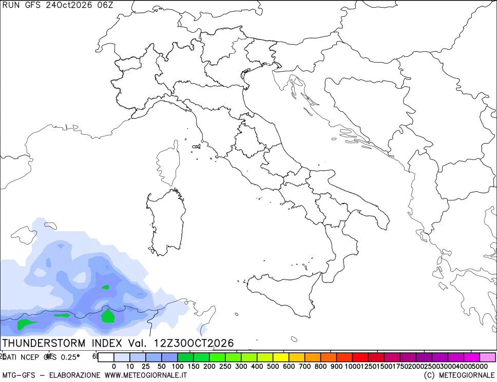 mappa Indice Temporali (TSI)