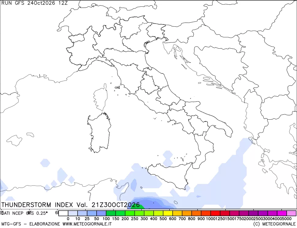 mappa Indice Temporali (TSI)