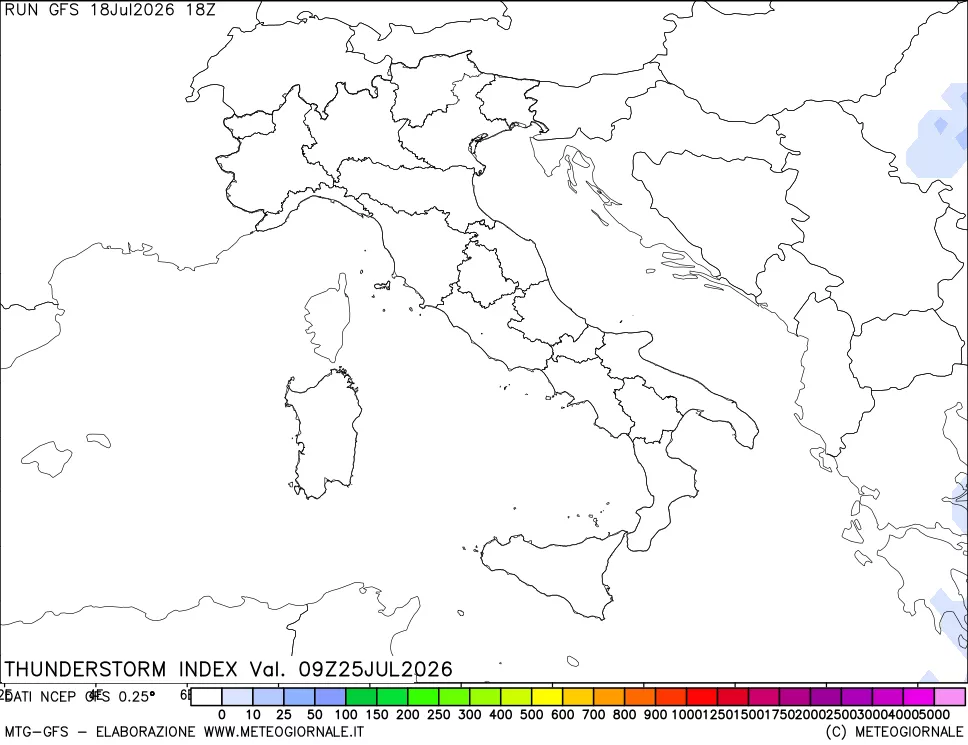 mappa Indice Temporali (TSI)