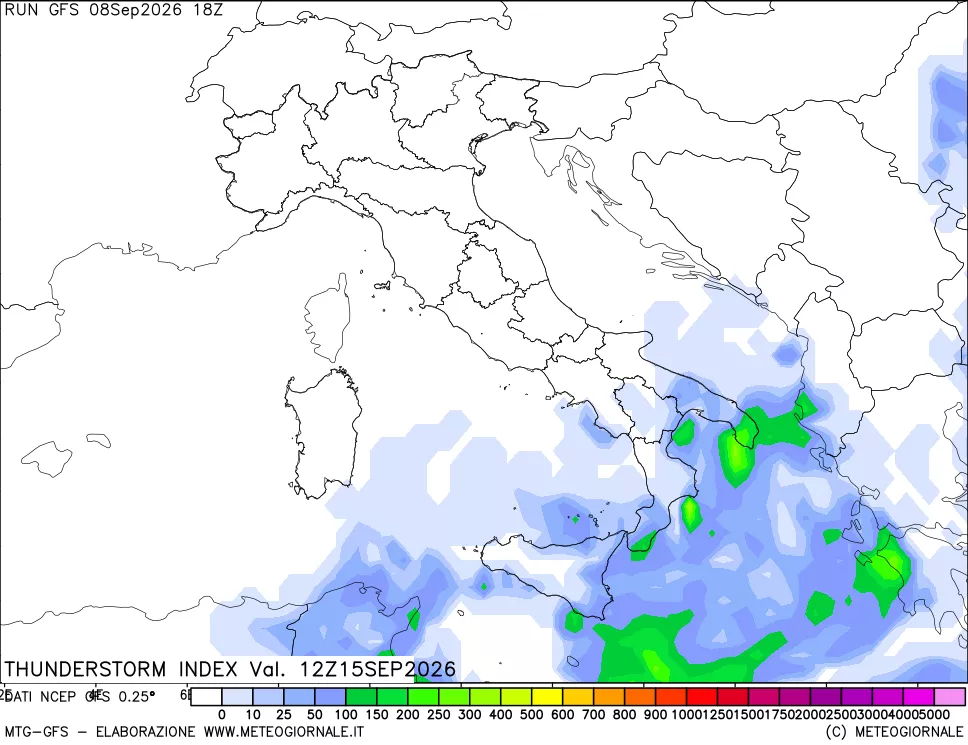 mappa Indice Temporali (TSI)
