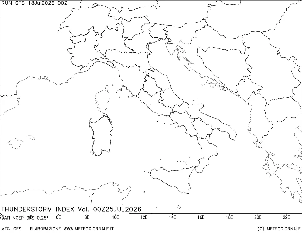 mappa Indice Temporali (TSI)