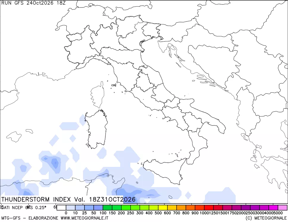 mappa Indice Temporali (TSI)