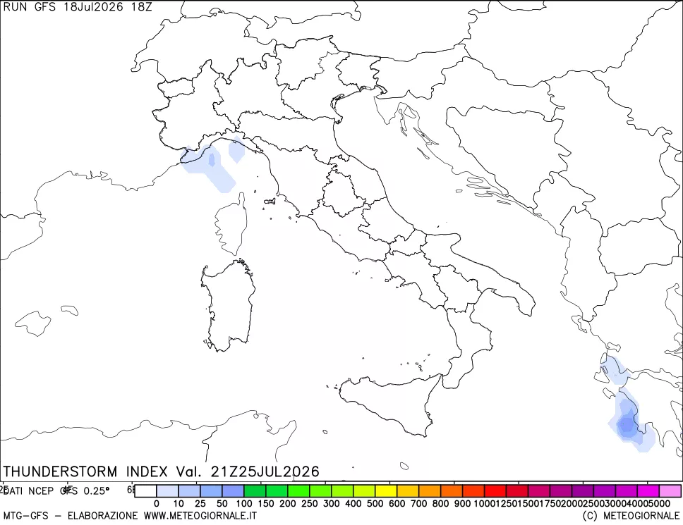 mappa Indice Temporali (TSI)