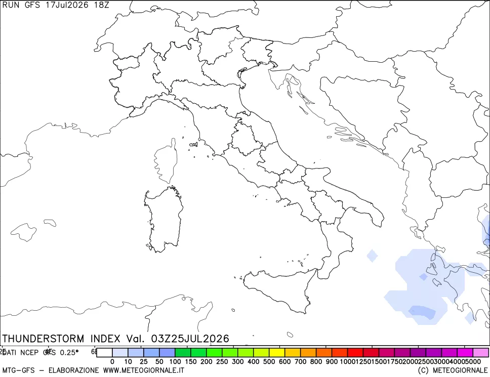 mappa Indice Temporali (TSI)