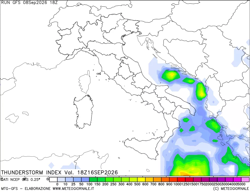 mappa Indice Temporali (TSI)
