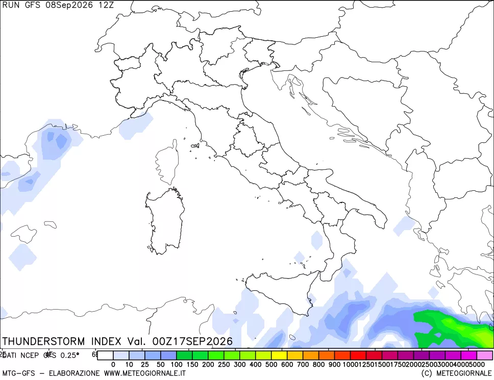 mappa Indice Temporali (TSI)