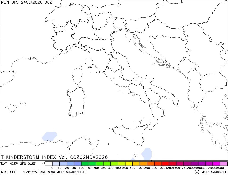 mappa Indice Temporali (TSI)