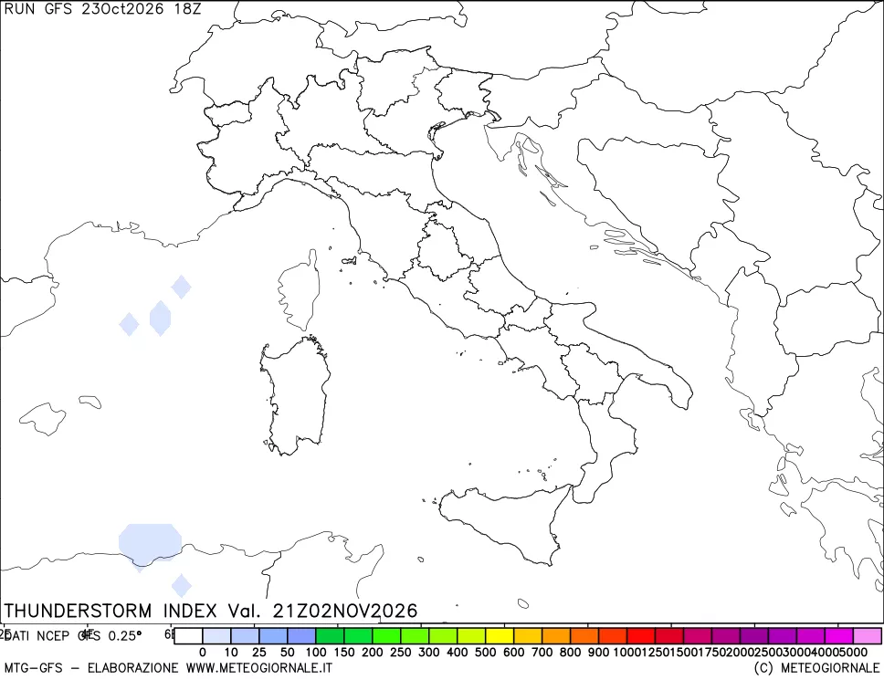 mappa Indice Temporali (TSI)