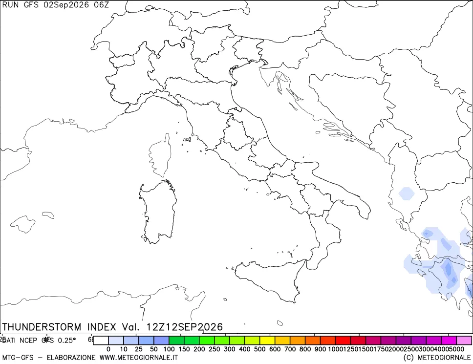 mappa Indice Temporali (TSI)