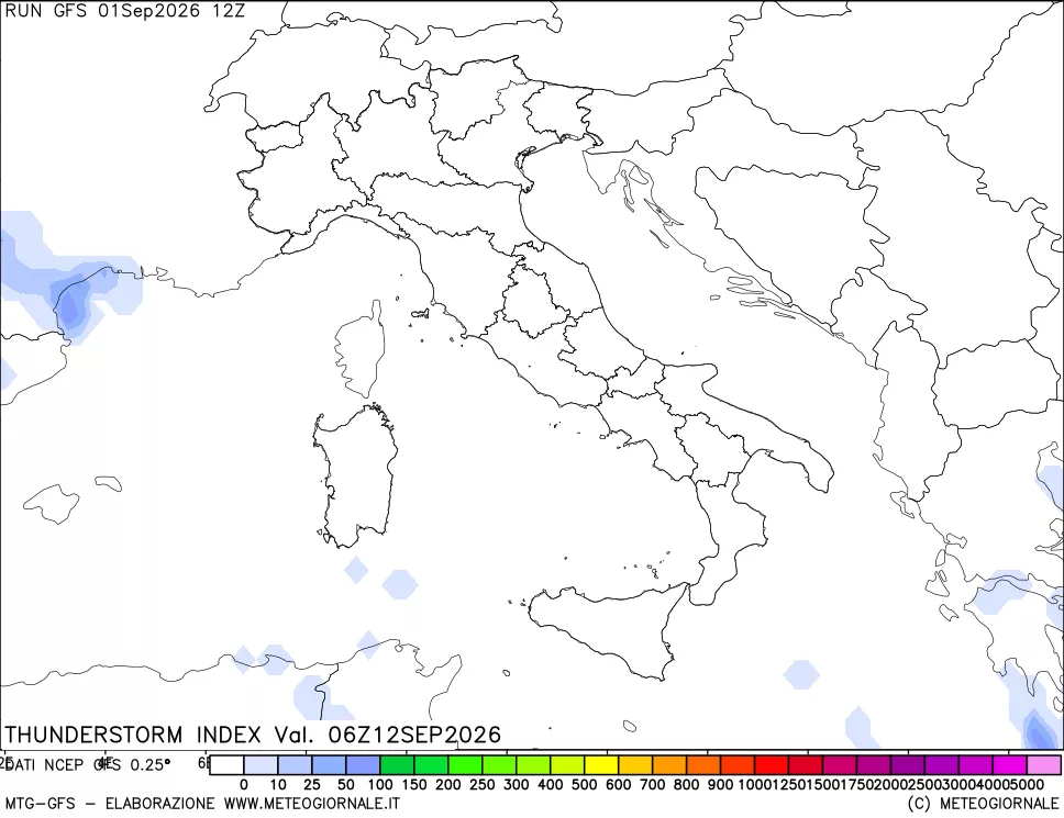 mappa Indice Temporali (TSI)