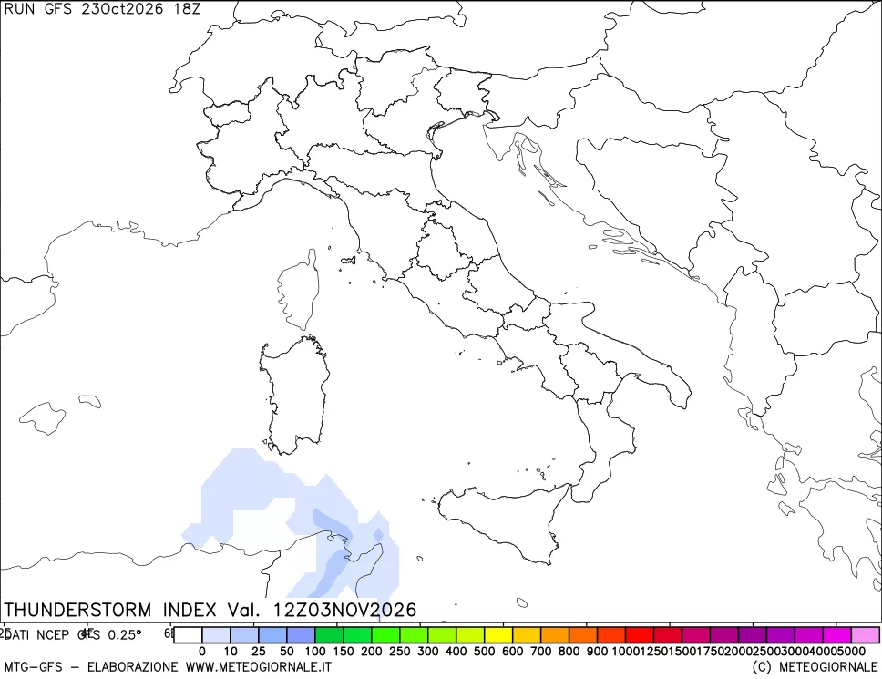 mappa Indice Temporali (TSI)