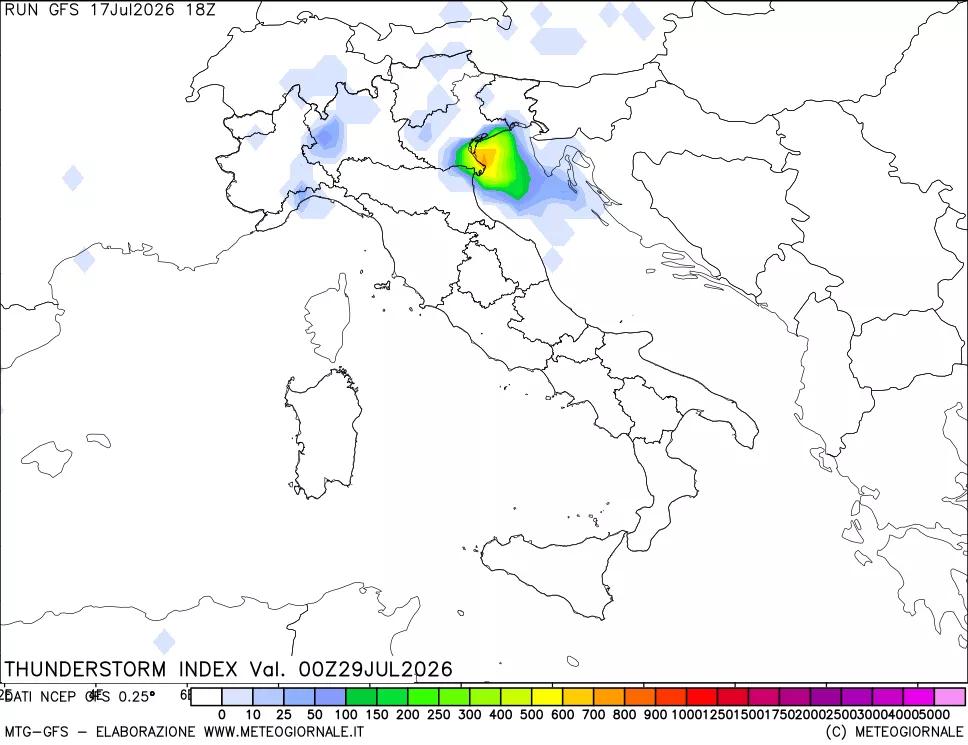 mappa Indice Temporali (TSI)
