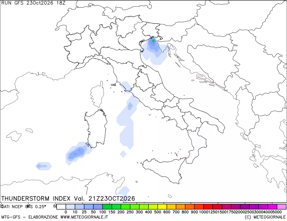 mappa Indice Temporali (TSI)