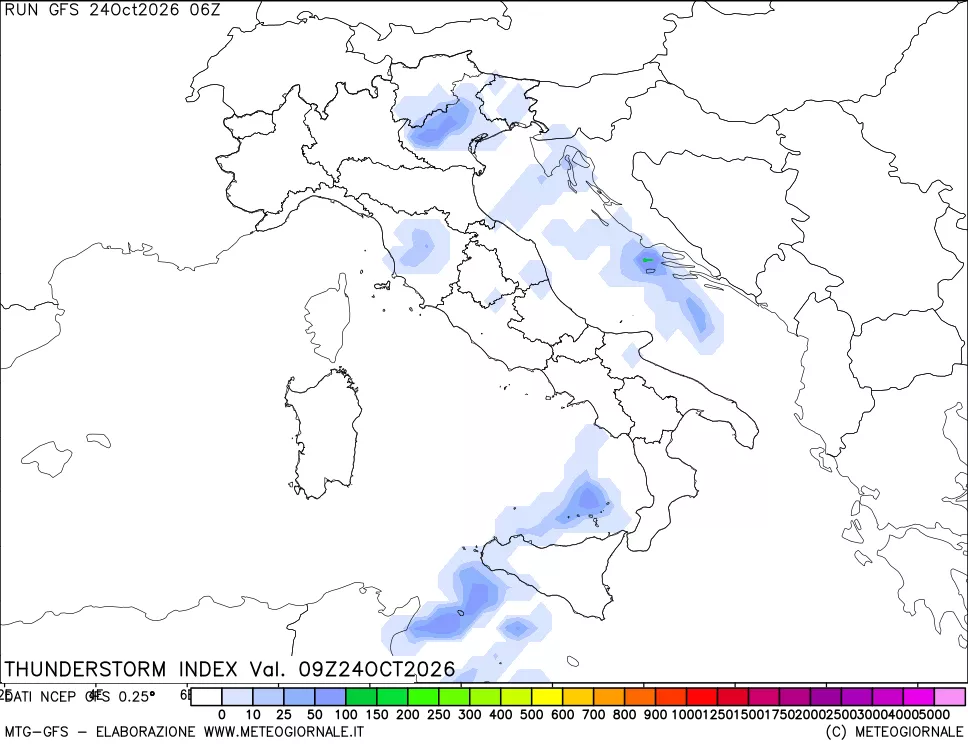 mappa Indice Temporali (TSI)
