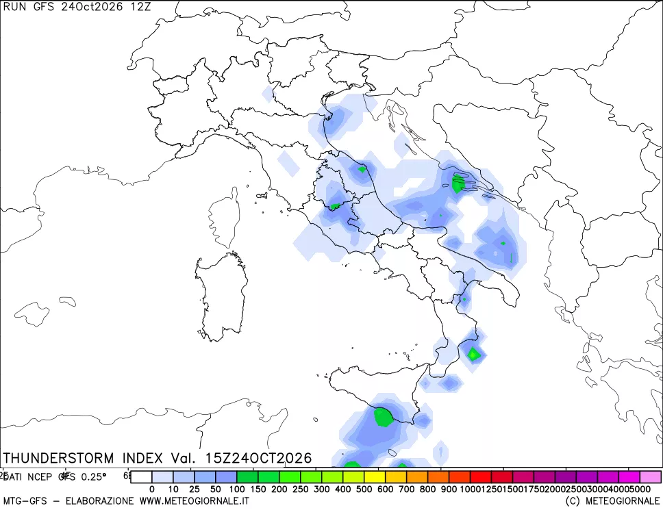 mappa Indice Temporali (TSI)