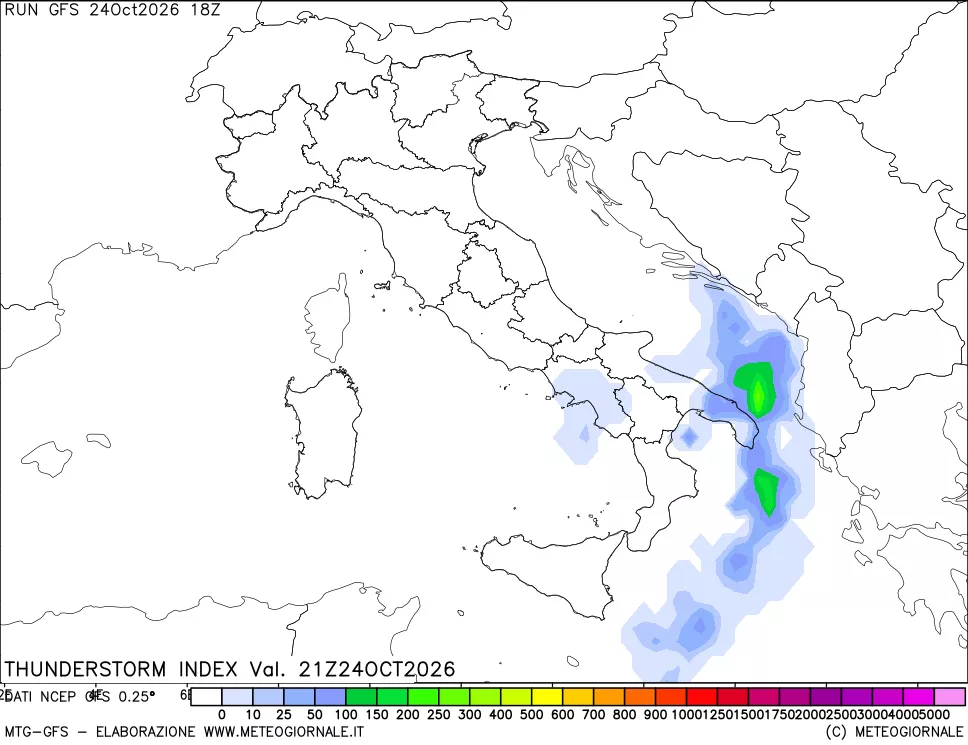 mappa Indice Temporali (TSI)