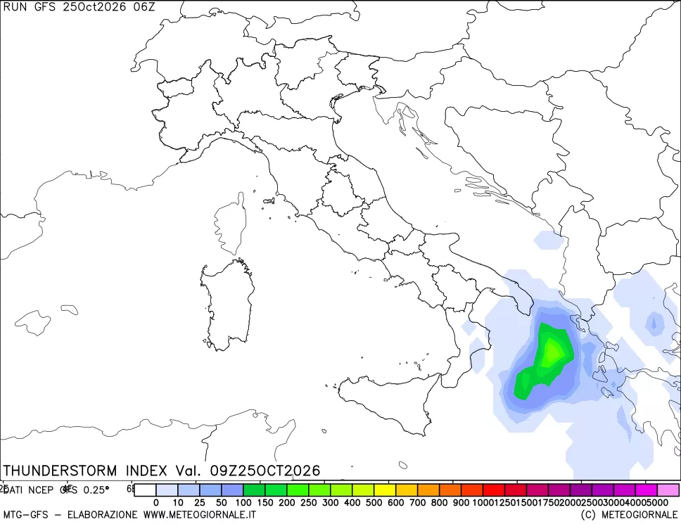 mappa Indice Temporali (TSI)