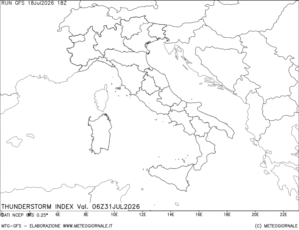 mappa Indice Temporali (TSI)