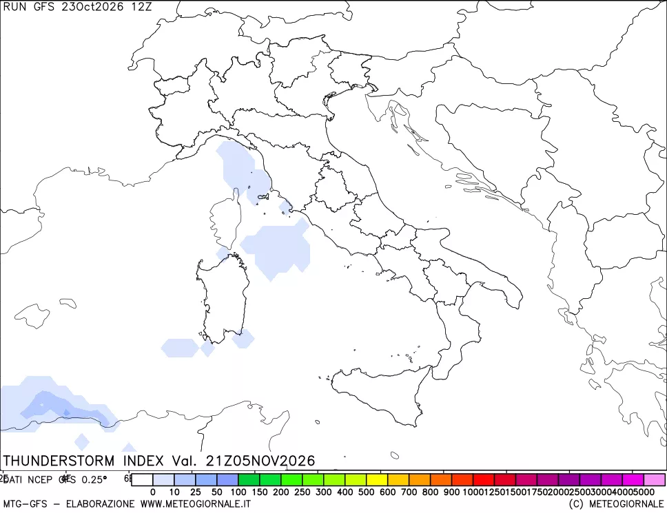 mappa Indice Temporali (TSI)