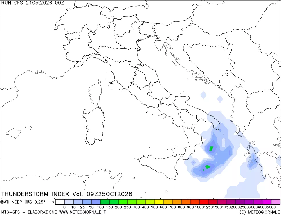 mappa Indice Temporali (TSI)
