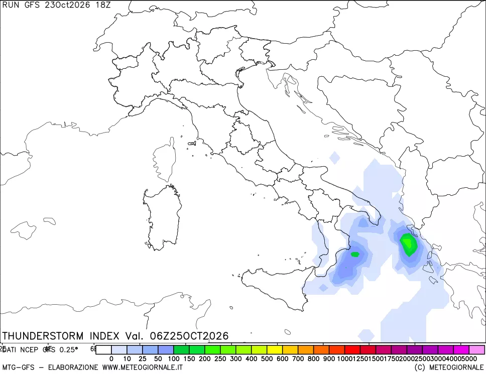 mappa Indice Temporali (TSI)