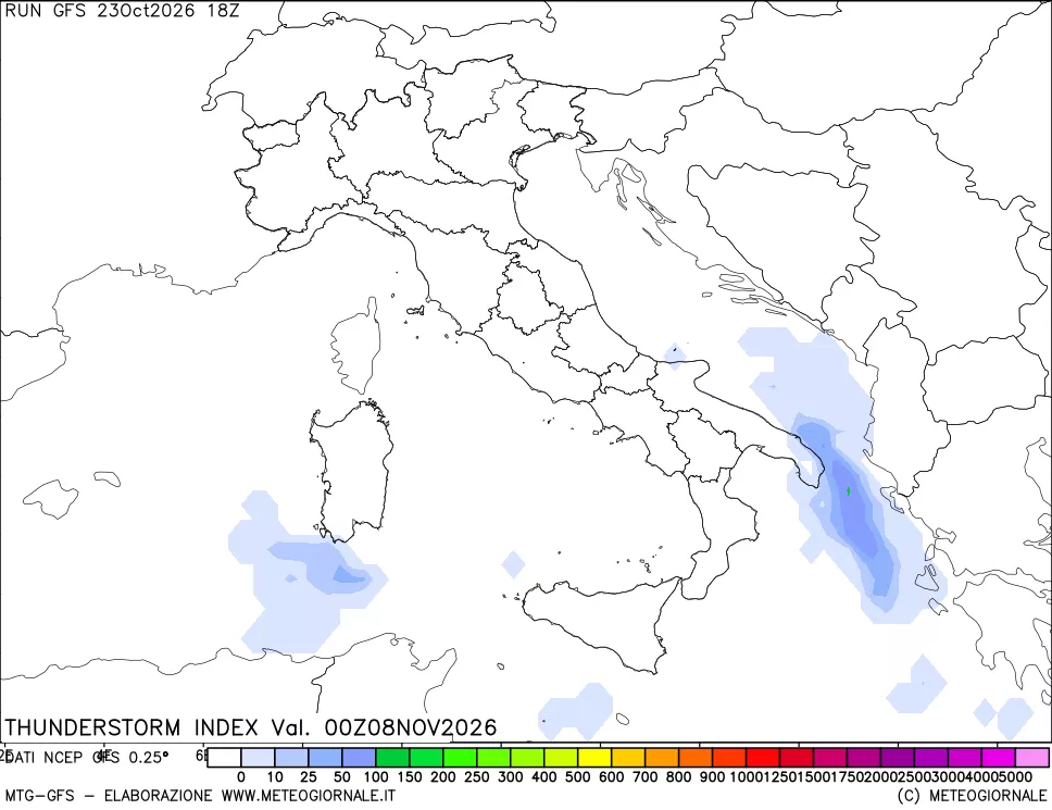 mappa Indice Temporali (TSI)
