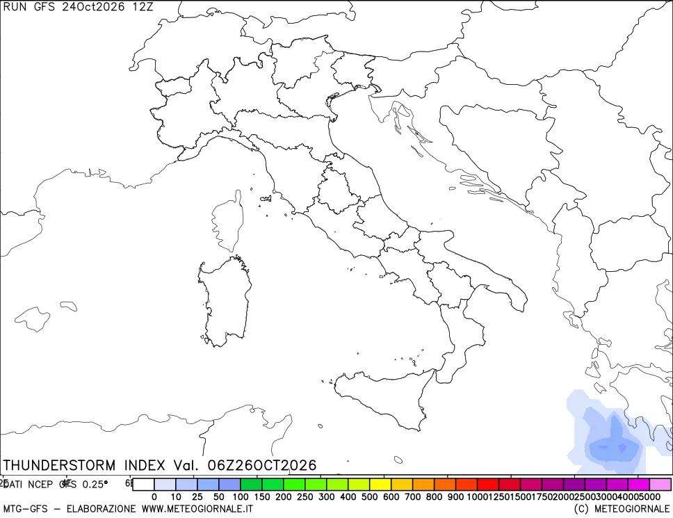 mappa Indice Temporali (TSI)