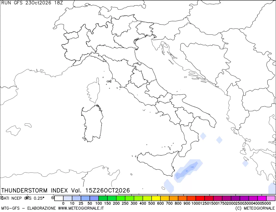mappa Indice Temporali (TSI)