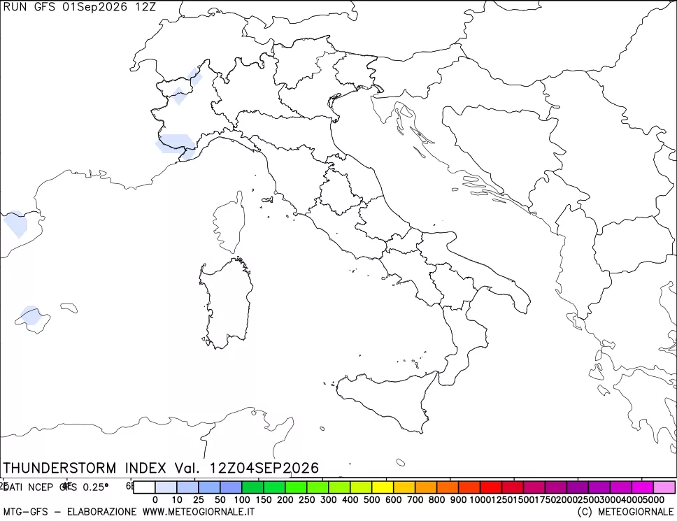 mappa Indice Temporali (TSI)